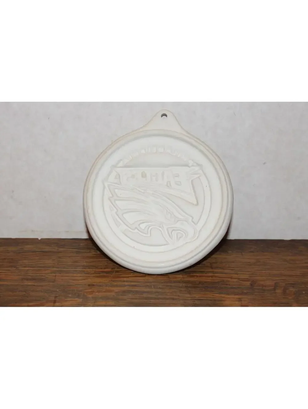 NEW Philadelphia Eagles Cookie Stoneware Mold Ornament